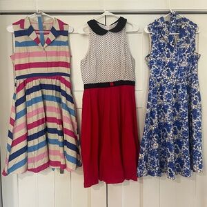 Lot of 15” waist Lindy Bop Dresses